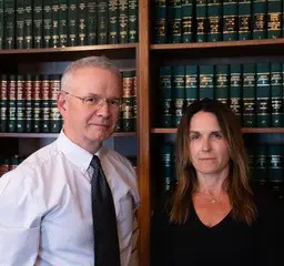 Tom Keegan and Brigita Krisjansons, attorneys in Cody WY